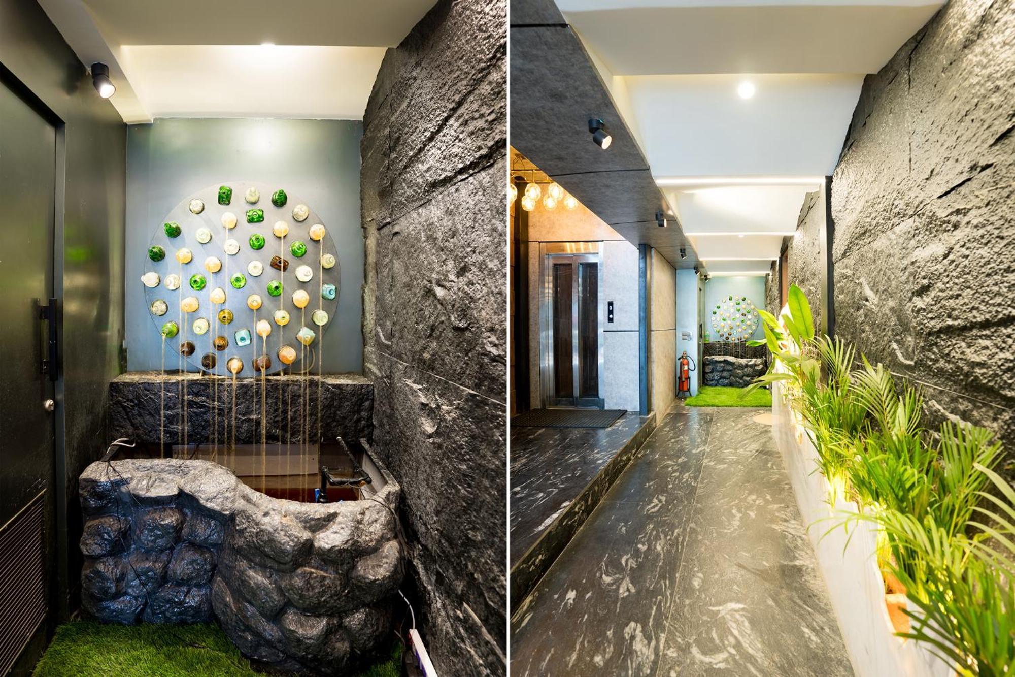 ホテル Oriva Vinflora Residency - Nr Lv Prasad Hospital, Banjara Hills ハイデラバード エクステリア 写真